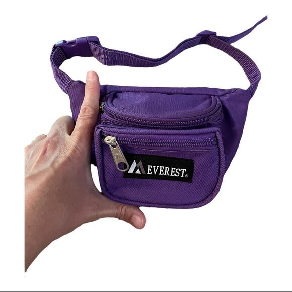 Girls Fanny Pack purple adjustable - Picture 4 of 5